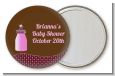Baby Bling Pink - Personalized Baby Shower Pocket Mirror Favors thumbnail
