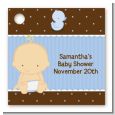 Baby Boy Caucasian - Personalized Baby Shower Card Stock Favor Tags thumbnail