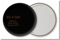 Baby Girl African American - Personalized Baby Shower Pocket Mirror Favors