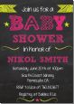 Baby Girl Chalk Inspired - Baby Shower Invitations thumbnail