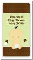 Baby Neutral Asian - Custom Rectangle Baby Shower Sticker/Labels