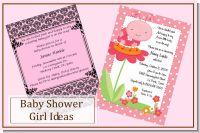 Baby Shower Invites for Girls