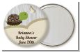 Baby Turtle Neutral - Personalized Baby Shower Pocket Mirror Favors thumbnail