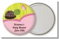 Baby Turtle Pink - Personalized Baby Shower Pocket Mirror Favors thumbnail