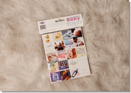 Baby Bingo Baby Shower Game