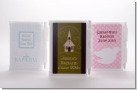 Baptism Notebook Favors