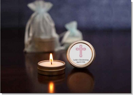 Candle Tins Small Soy Travel Size - Baptism Favors