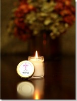Small Personalized Jar Candles