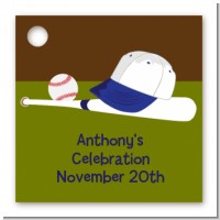 Baseball - Personalized Birthday Party Card Stock Favor Tags