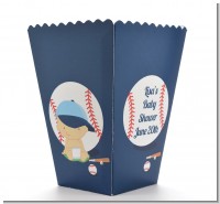 Future Baseball Player - Personalized Baby Shower Popcorn Boxes