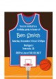 Basketball - Birthday Party Petite Invitations thumbnail