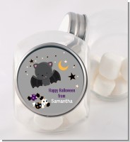 Bat - Personalized Halloween Candy Jar