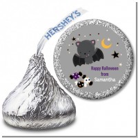 Bat - Hershey Kiss Halloween Sticker Labels