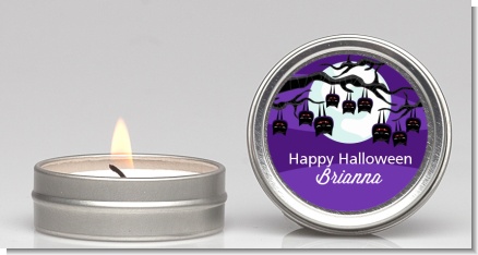Bats On A Branch - Halloween Candle Favors