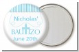 Bautizo Cross Blue - Personalized Baptism / Christening Pocket Mirror Favors thumbnail