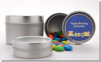 BBQ Hotdogs and Hamburgers - Custom Birthday Party Favor Tins