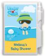 Beach Baby Boy - Baby Shower Personalized Notebook Favor thumbnail