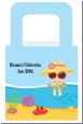 Beach Baby Girl - Personalized Baby Shower Favor Boxes thumbnail