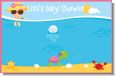 Beach Baby Girl - Personalized Baby Shower Placemats thumbnail
