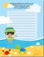 Beach Baby Hispanic Boy - Baby Shower Notes of Advice thumbnail
