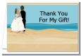 Beach Couple - Bridal Shower Thank You Cards thumbnail