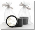 Beach Scene - Bridal Shower Black Candle Tin Favors thumbnail