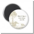 Beach Scene - Personalized Bridal Shower Magnet Favors thumbnail