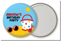 Beach Toys - Personalized Birthday Party Pocket Mirror Favors