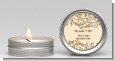 Beige & Brown - Bridal Shower Candle Favors thumbnail
