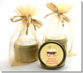 Bird's Nest - Baby Shower Gold Tin Candle Favors