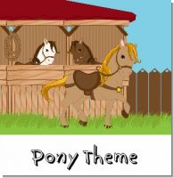 Pony Birthday Party Theme