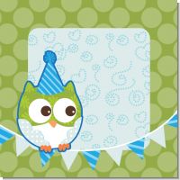 Owl Boy Birthday Party Theme
