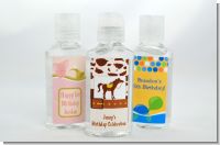 Birthday Party Hand Sanitizer Favors