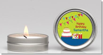 Birthday Cake - Birthday Party Candle Favors