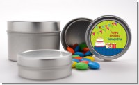 Birthday Cake - Custom Birthday Party Favor Tins