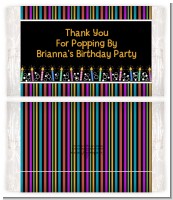 Birthday Wishes - Personalized Popcorn Wrapper Birthday Party Favors