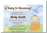 Blooming Baby Boy Asian - Baby Shower Petite Invitations