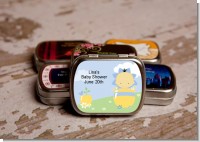 Blooming Baby Boy Asian - Personalized Baby Shower Mint Tins