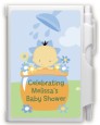 Blooming Baby Boy Asian - Baby Shower Personalized Notebook Favor thumbnail