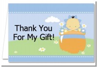 Blooming Baby Boy Asian - Baby Shower Thank You Cards