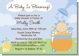Blooming Baby Boy Caucasian - Baby Shower Invitations thumbnail