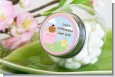 Blooming Baby Girl African American - Personalized Baby Shower Candy Jar thumbnail