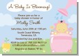 Blooming Baby Girl Asian - Baby Shower Invitations thumbnail