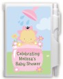 Blooming Baby Girl Asian - Baby Shower Personalized Notebook Favor thumbnail