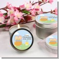 Blooming Baby Twins Caucasian - Baby Shower Candle Favors thumbnail