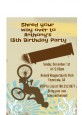 BMX Rider - Birthday Party Petite Invitations thumbnail