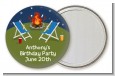 Bonfire - Personalized Birthday Party Pocket Mirror Favors thumbnail