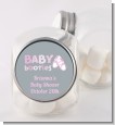 Booties Pink - Personalized Baby Shower Candy Jar thumbnail
