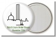 Boston Skyline - Personalized Bridal Shower Pocket Mirror Favors thumbnail