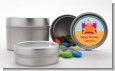 Bounce House Purple and Orange - Custom Birthday Party Favor Tins thumbnail